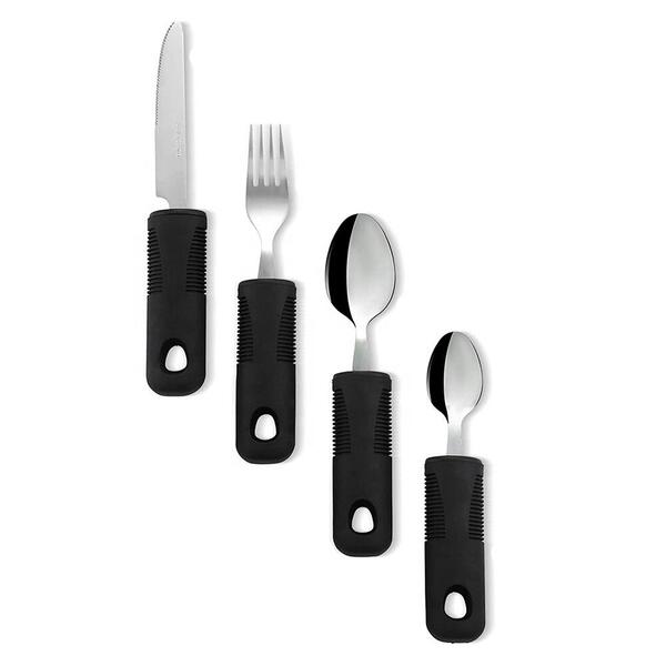 Easy Grip Cutlery Set (4-Piece)