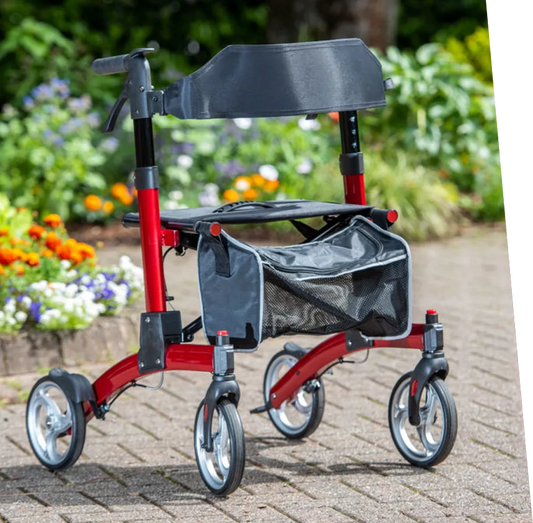 Dash fold down rollator