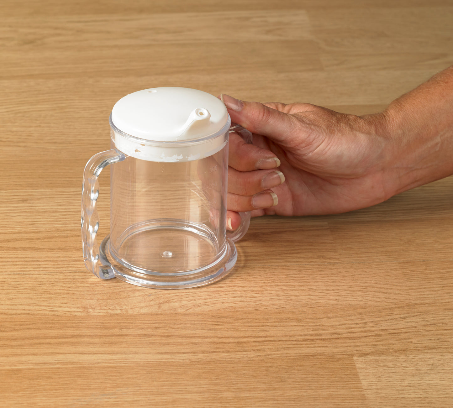 Clear PC Mug Widebase
