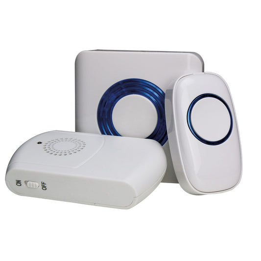 Flashing Doorbell with Vibrating Pager