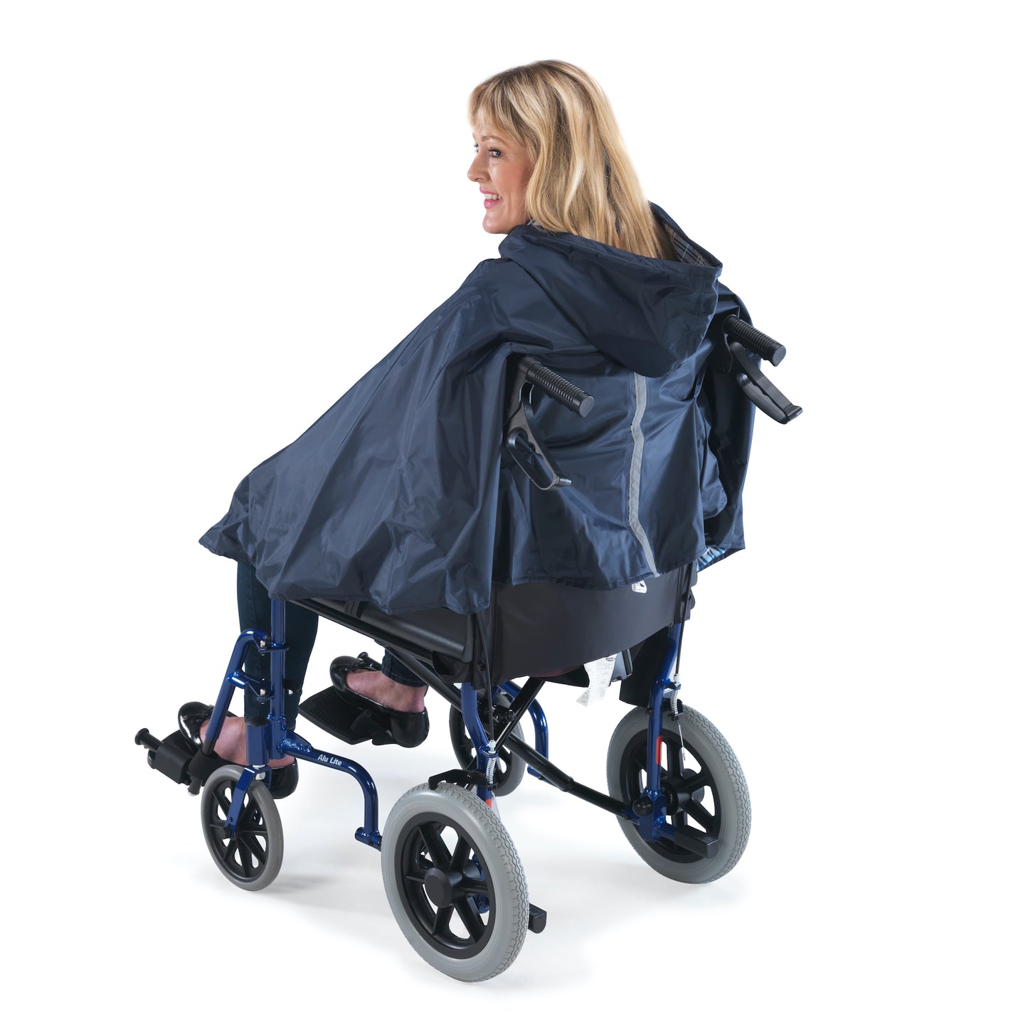 Wheelchair Poncho Deluxe Lined