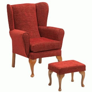 Queen Anne High Back Chair