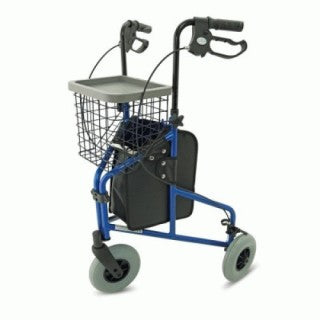 Lightweight Aluminium Tri Wheeled Walker