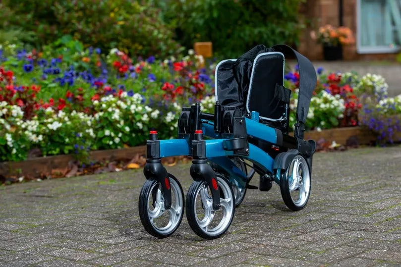 Dash fold down rollator