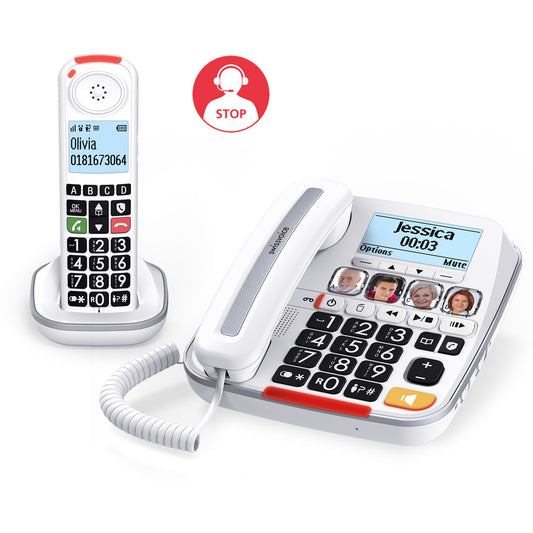 Swissvoice Xtra 3355 Combo White Telephone