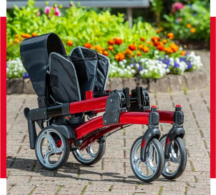 Dash fold down rollator