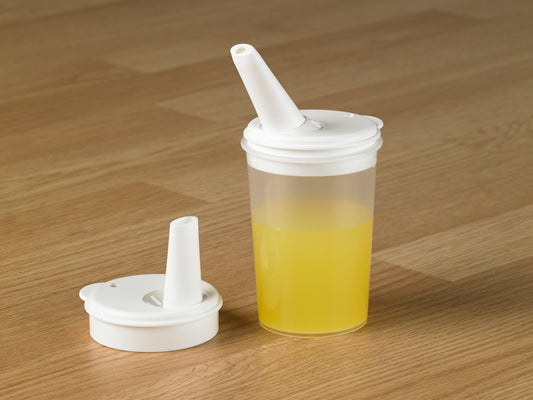 Beaker Lid with Spout Adjustable (8mm)