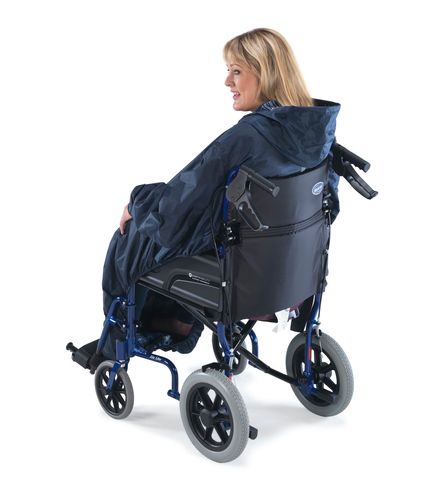 Wheelchair Mac with Sleeves Lined