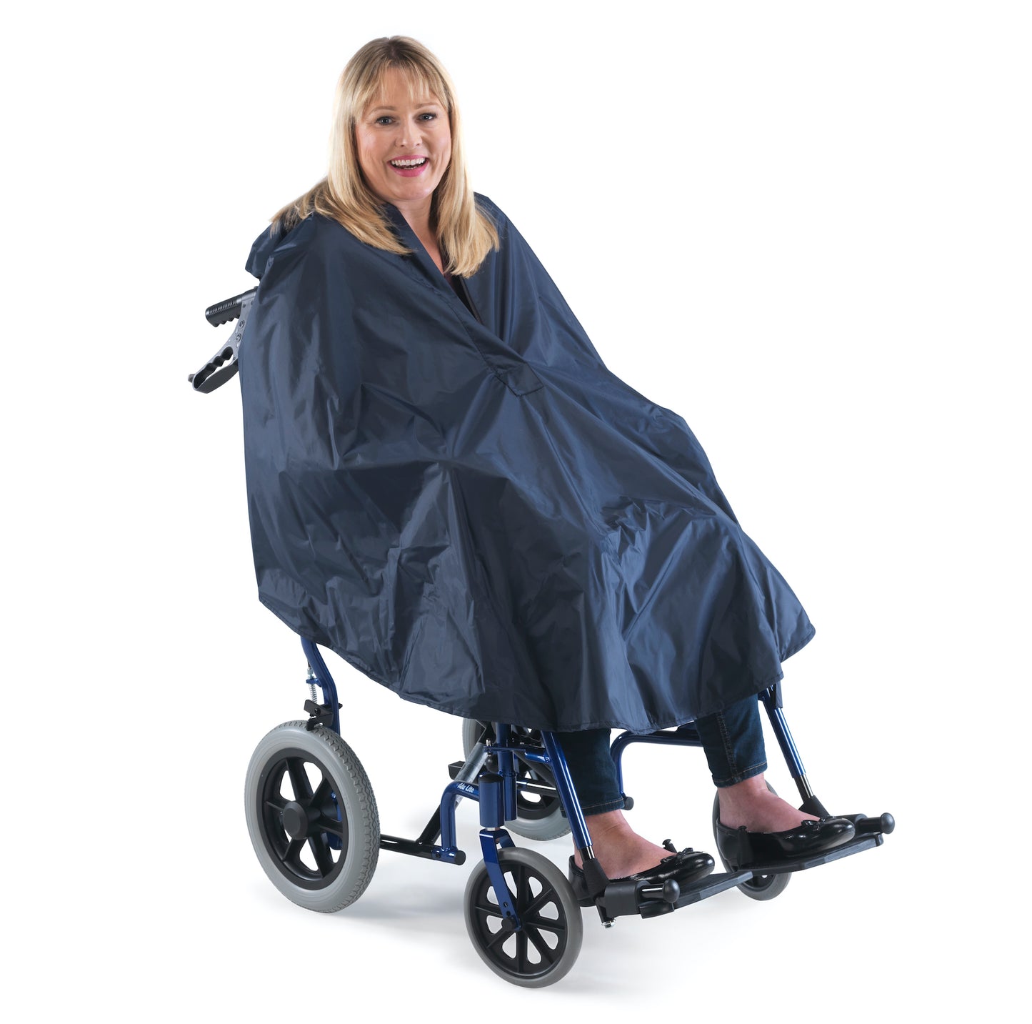 Wheelchair Poncho Deluxe Lined