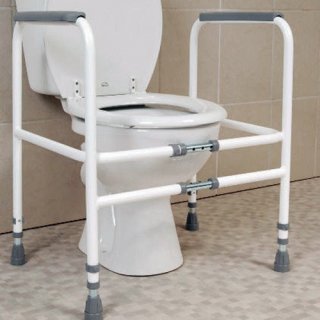 Adjustable Toilet Frame